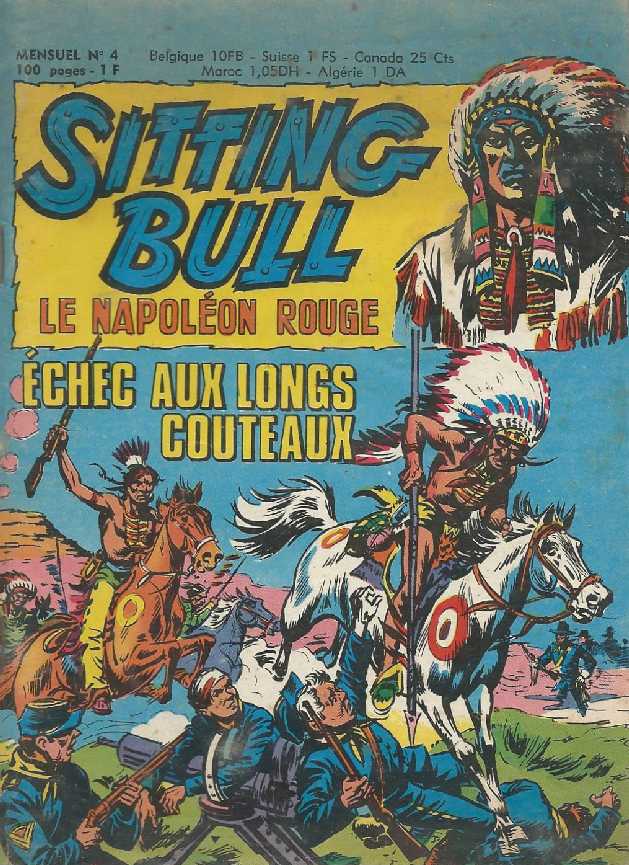 Scan de la Couverture Sitting Bull Le Napolon Rouge n 4